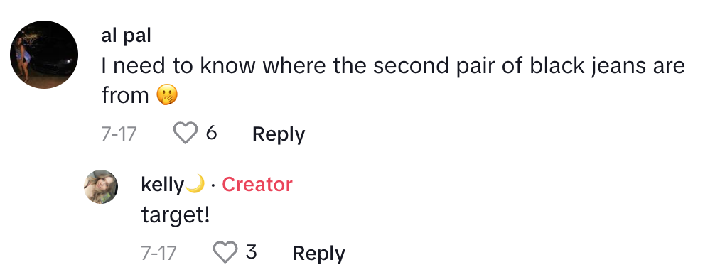 People even came in with questions regarding her outfits, and she delivered.