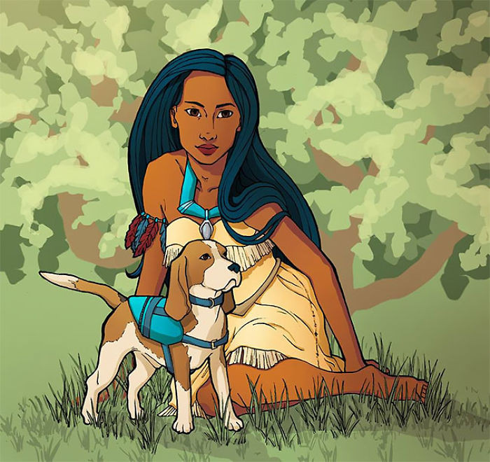 7) Disney Princess Pocahontas