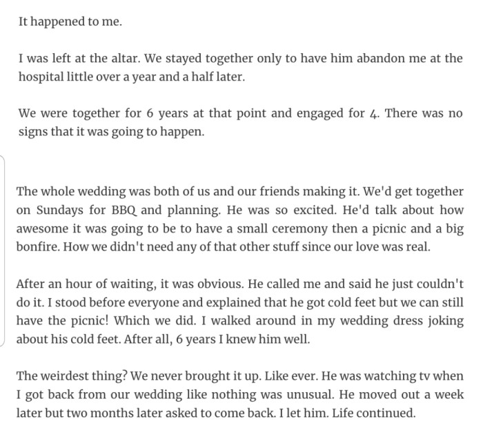 4. A happy ending of some sort