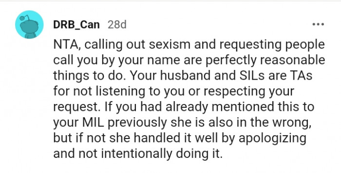 She Handled It Well by Apologizing