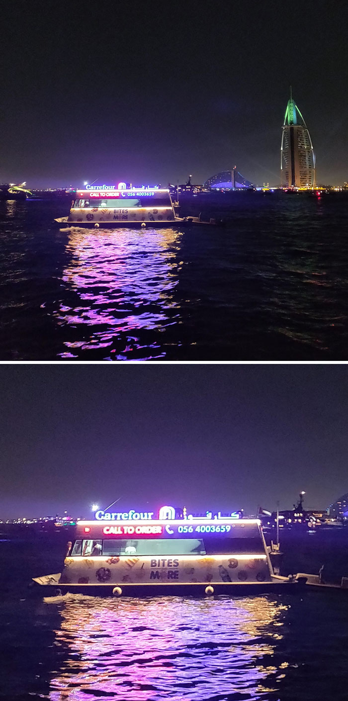 47. A Floating Grocery Store In Dubai For The Boats On New Year's Eve