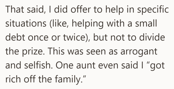Offering support did not soften the reaction the way he expected.