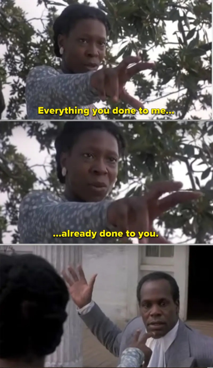 11. This scene in The Color Purple (1985)