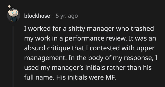 12. A bulleted list of your grievances against this MF needs to be in circulation.