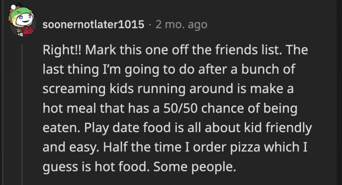 Trying to reel them in to go inside and eat is a task; having them finish their meals before playing again is an even harder task