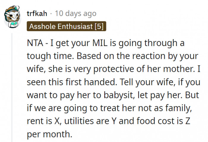 9. Just because she's family doesn't mean she always gets a free pass wherever she goes.