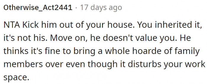 31. He should have discussed it with her first; it's not fine.