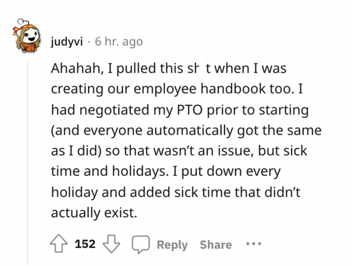 How we wish we had more managers who think about what's best for their employees.