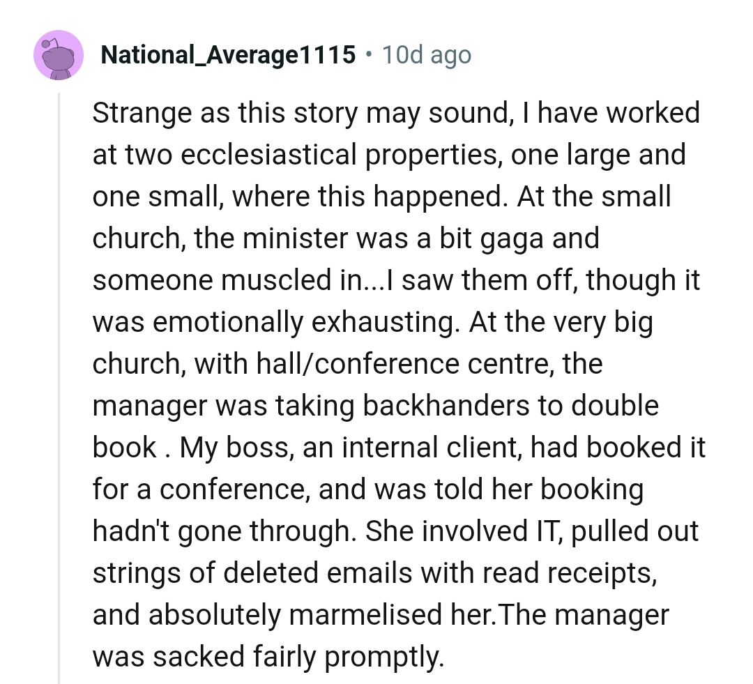 This Redditor has a story to share, as strange as it might sound