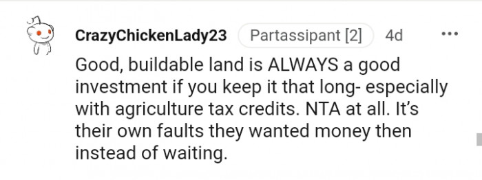 It's their own fault they wanted money then