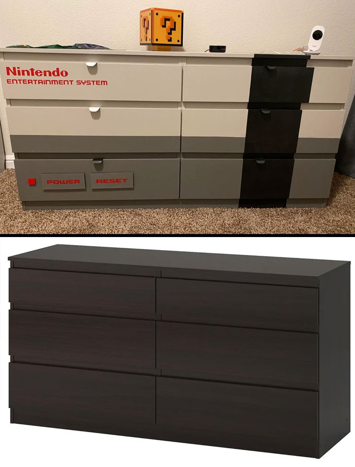 16. Customized Kullen painted to resemble a Nintendo NES