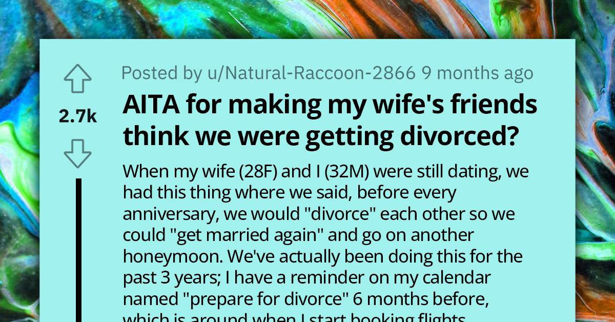 Playful Husband Upset That His Wife's Friend Gossiped About The "Prepare For Divorce" Reminder On His Phone Without Knowing It Was An Inside Joke