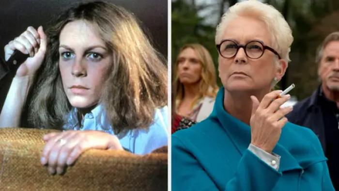 18. Jamie Lee Curtis as Laurie Strode in Halloween (1978) and Linda Drysdale-Thrombrey in Knives Out (2019)
