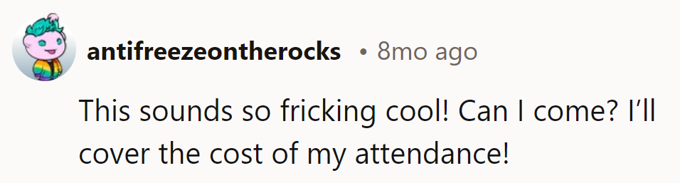 Are we all invited, OP?