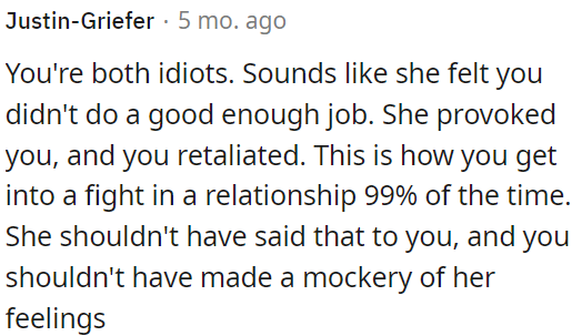 This kind of conflict is common in relationships.