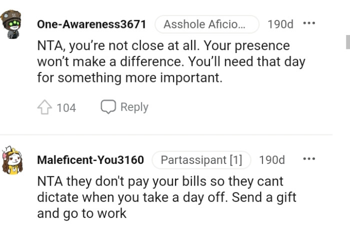 They're not close at all