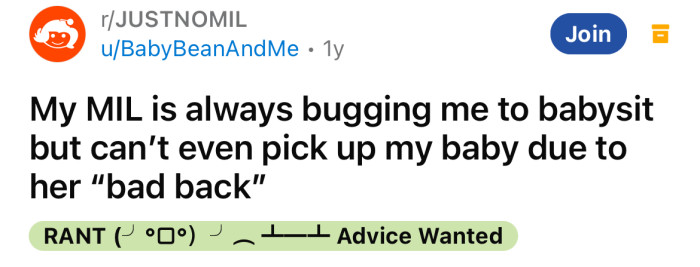 The Redditor Asked for Advice on Dealing with Her MIL.
