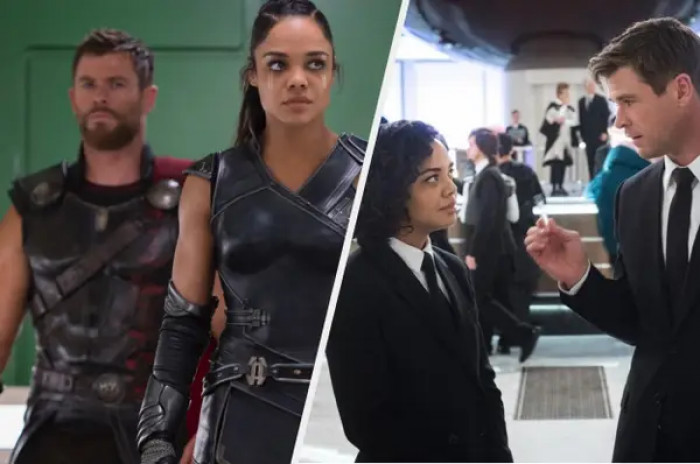 9. Chris Hemsworth and Tessa Thompson