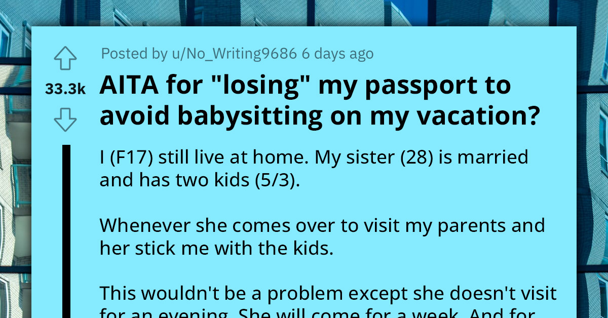 Lady Comes Up With Ingenious Plan To Avoid Babysitting Her Sister's Kids On Their Family Trip To Disneyland