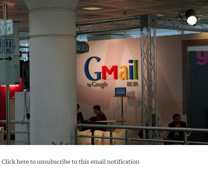 11. Subscribing to emails is a scam