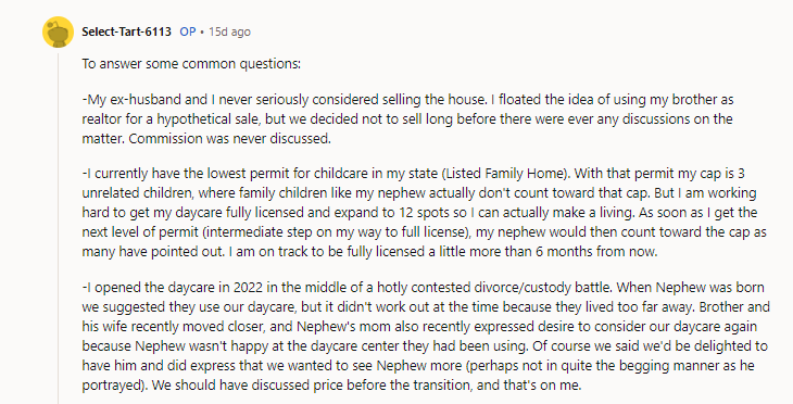 16. I Currently Have the Lowest Permit for Childcare.