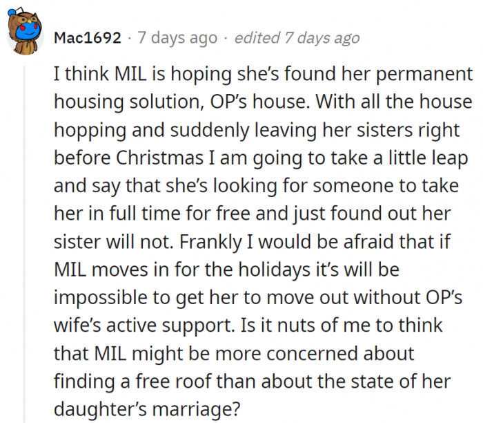4. Once they say yes, it might be impossible to get her out.