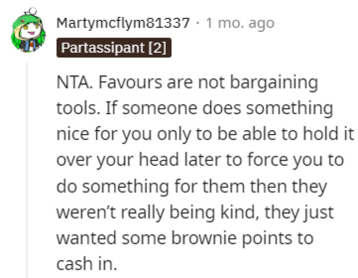 That's not how it works