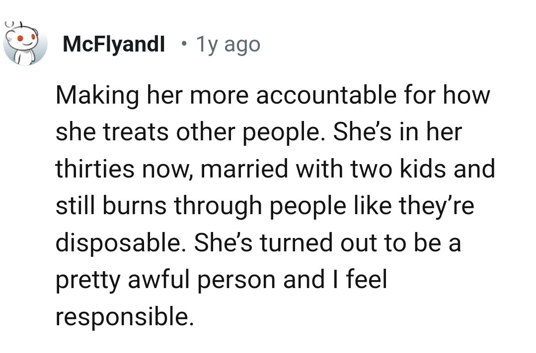 8. A pretty awful person