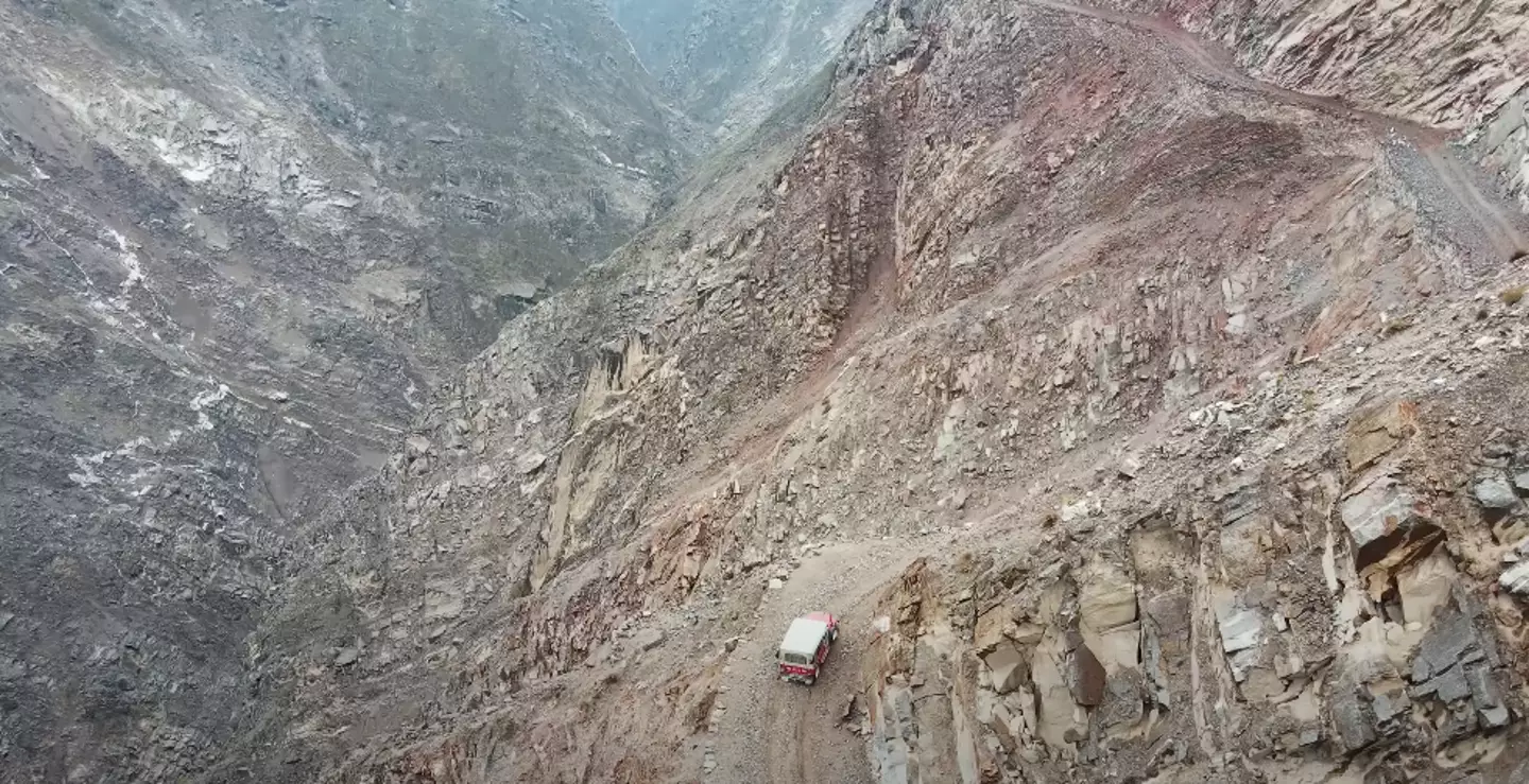 One wrong turn, and it's a long way down.