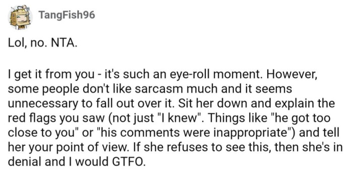 OP should actually explain the things he saw that tipped him off