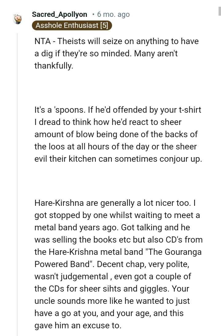 The Reddit Post Got Thousands of Comments, and Here Are a Bunch of the Most Upvoted Ones