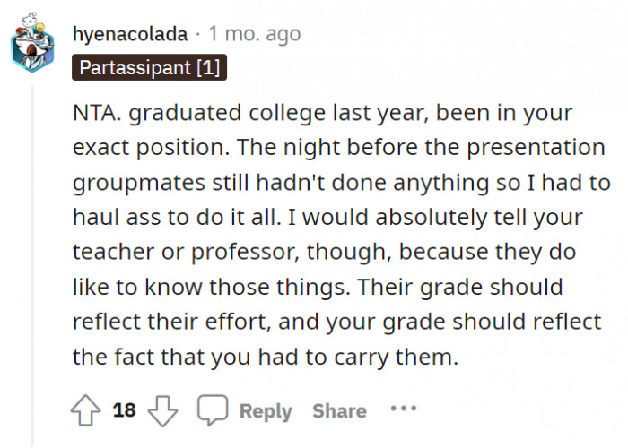 Now let’s see what others have to say about this and maybe see who’s the AH.