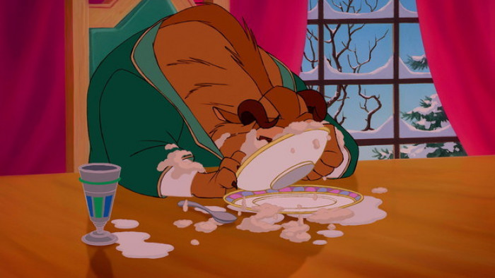 14. The Porridge from the movie, Beauty and the Beast