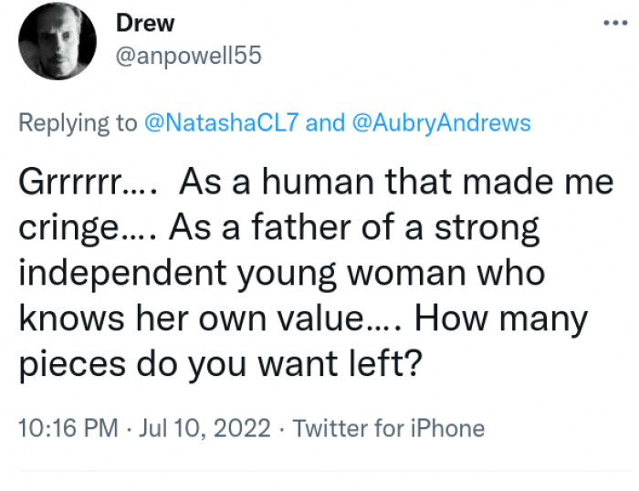 6. We completely agree — such an opinion is certainly cringe-worthy