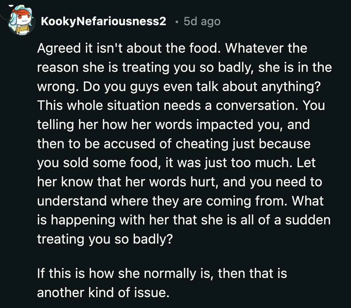 They Need to Communicate Better. OP Shouldn't Cower or Hide His Feelings While His Wife Tramples on Them.