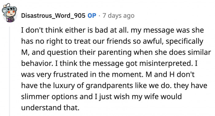 Dropping your kids off at daycare or their grandparents does not make you a bad parent. Judging others for doing the same thing makes you a bad person, though.