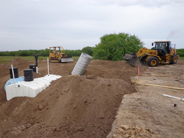 The shelter you’re seeing being installed is used for customer demonstrations.