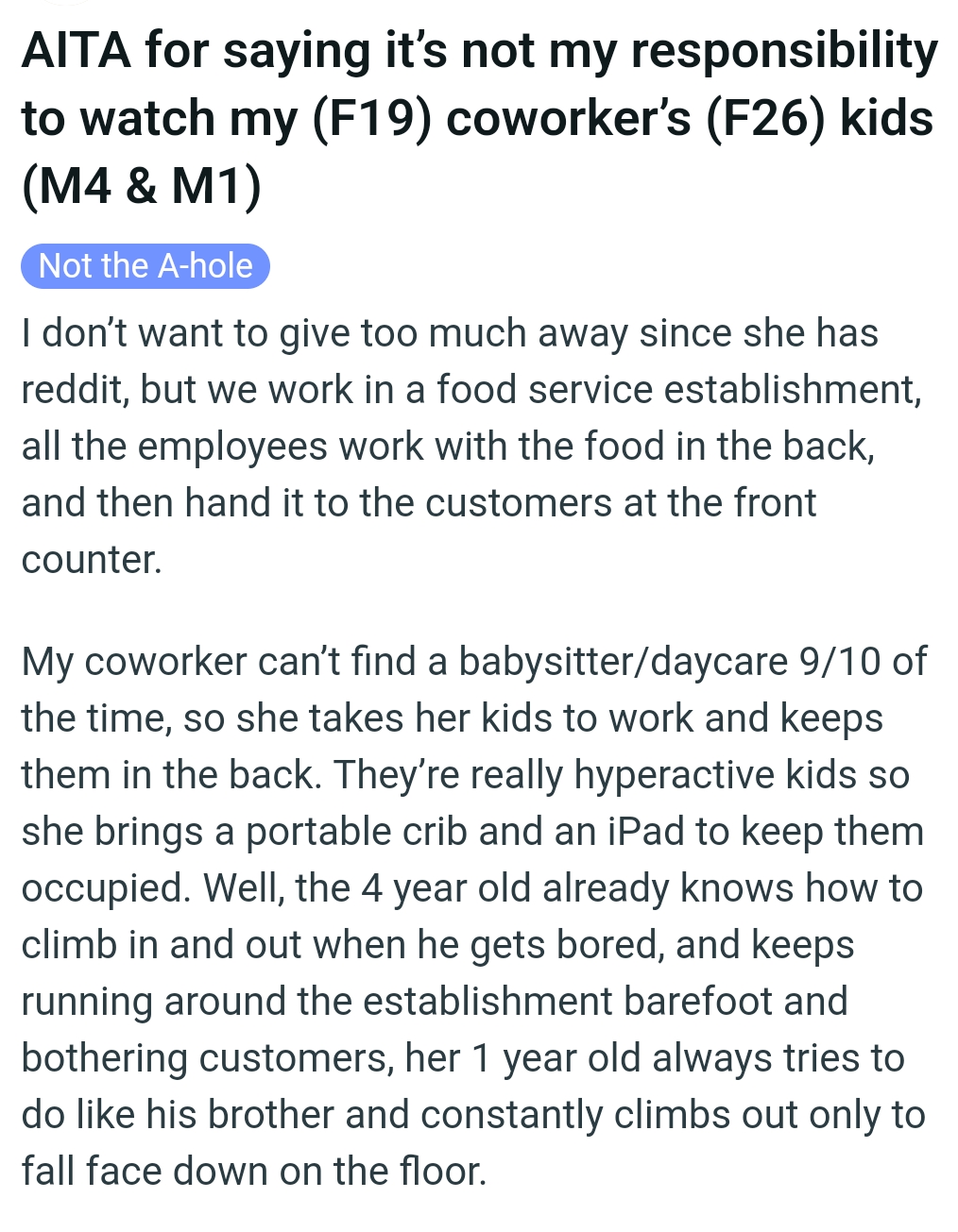 OP Kicks Off Her Story