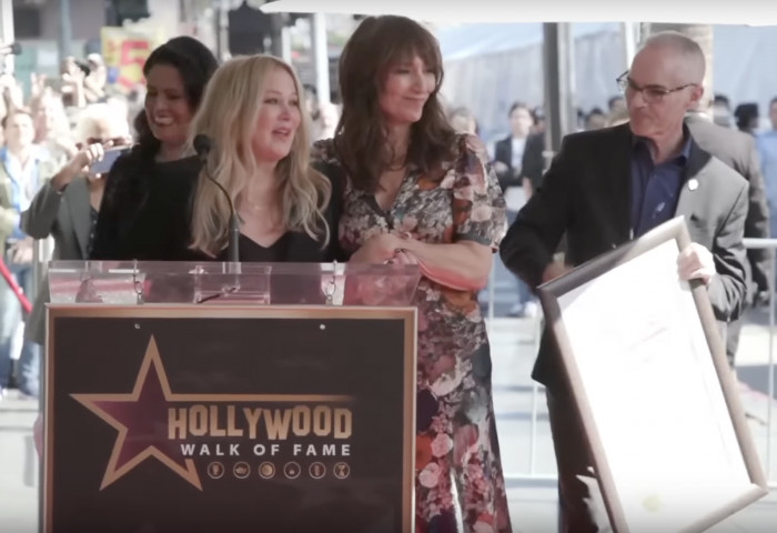 The actress was also presented with a Plaque of Recognition from the City of Los Angeles to celebrate all of her accomplishments.