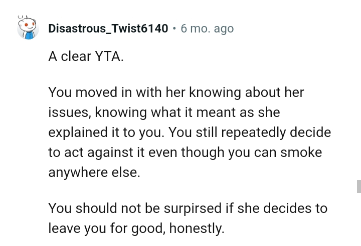 The OP decided to repeatedly act against what the GF wanted