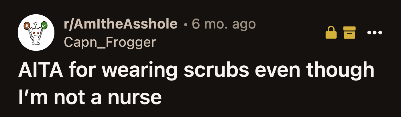 OP saw their neighbor's Facebook post after that odd interaction.