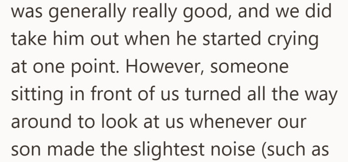 What stood out wasn’t the noise itself, but the repeated looks that followed.
