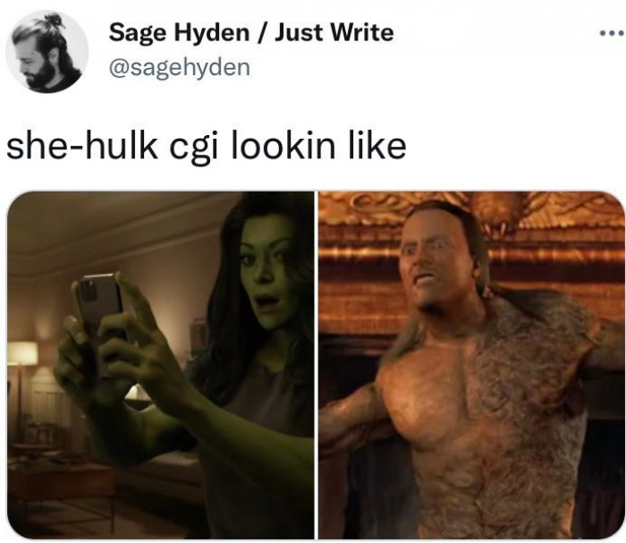 2. The video game graphics were even better...