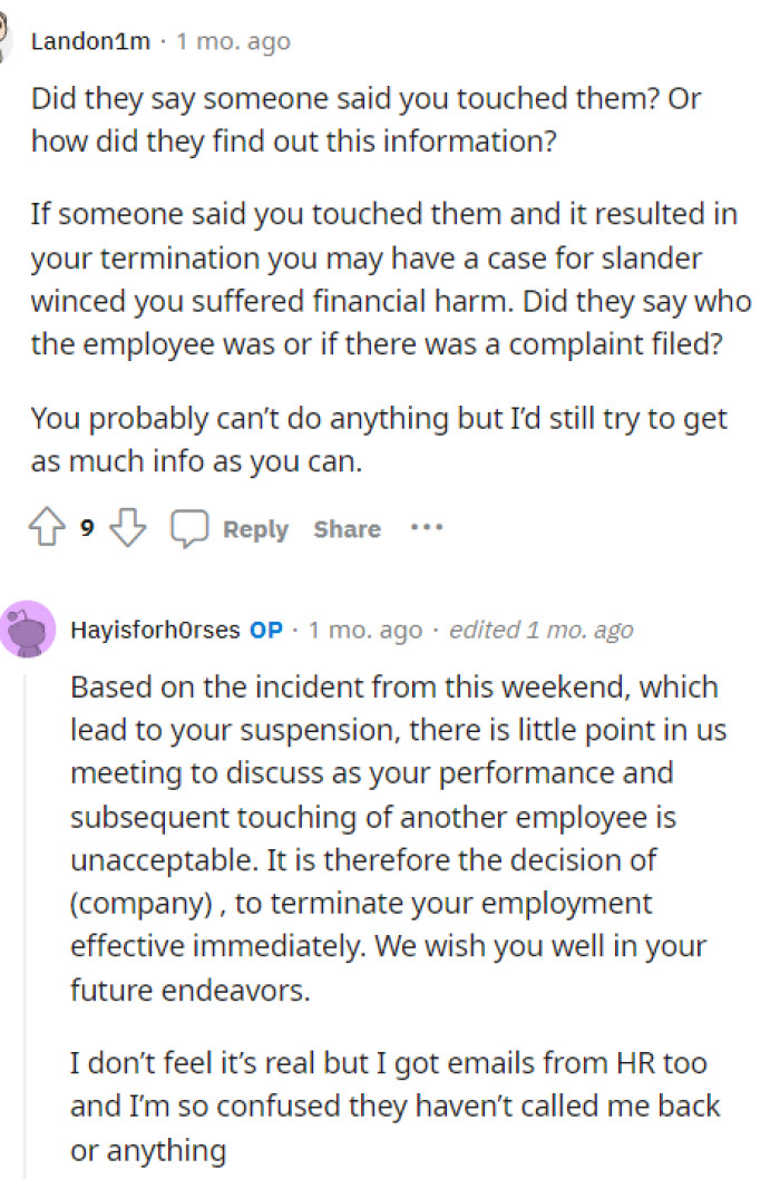 These are the questions most of us would have because these accusations are not light at all.