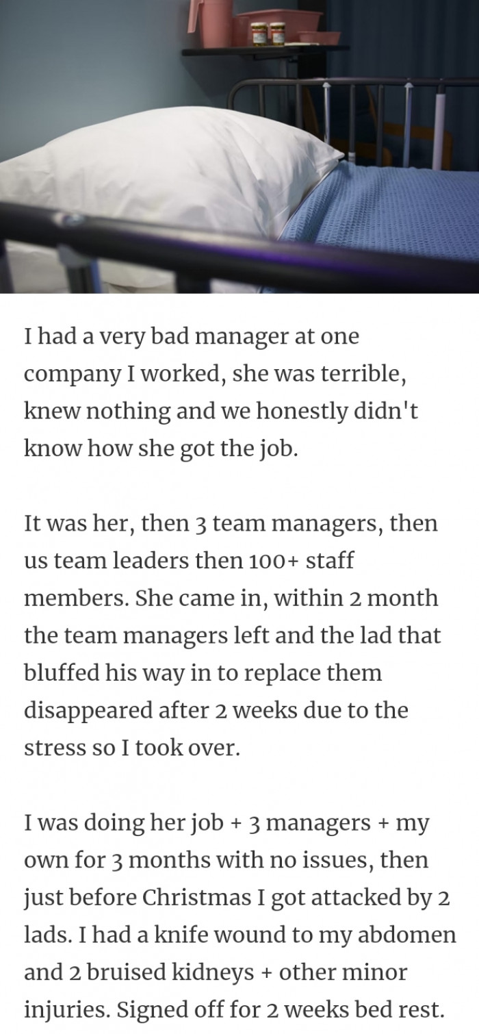 7. What I did to get my boss gone in three days