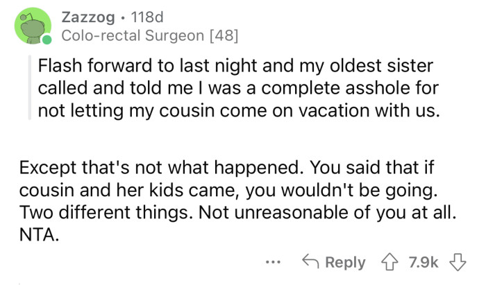 Here's how the Reddit community reacted to u/StrangeConcentrate22's situation: