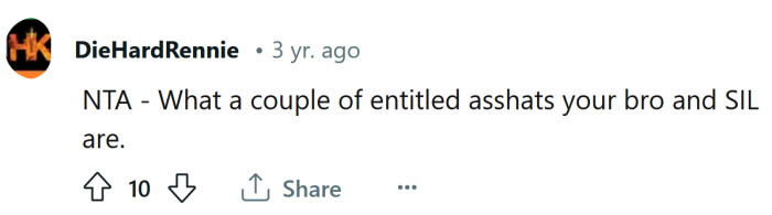 The entitlement is real!