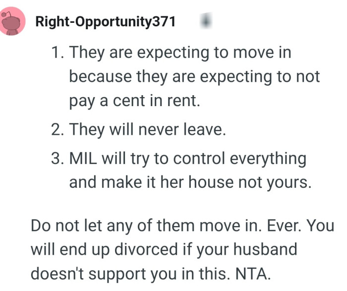 The three things that can happen