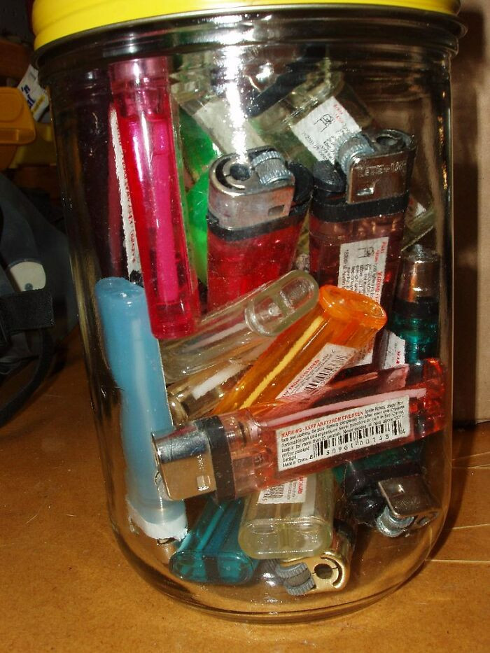 19. “The lighter. Spontaneously ignite fire basically whenever you want.”