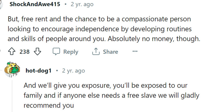Free exposure so people looking for slaves could find you easier...